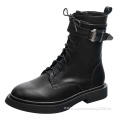 Autumn and winter men's and women's high-top boots